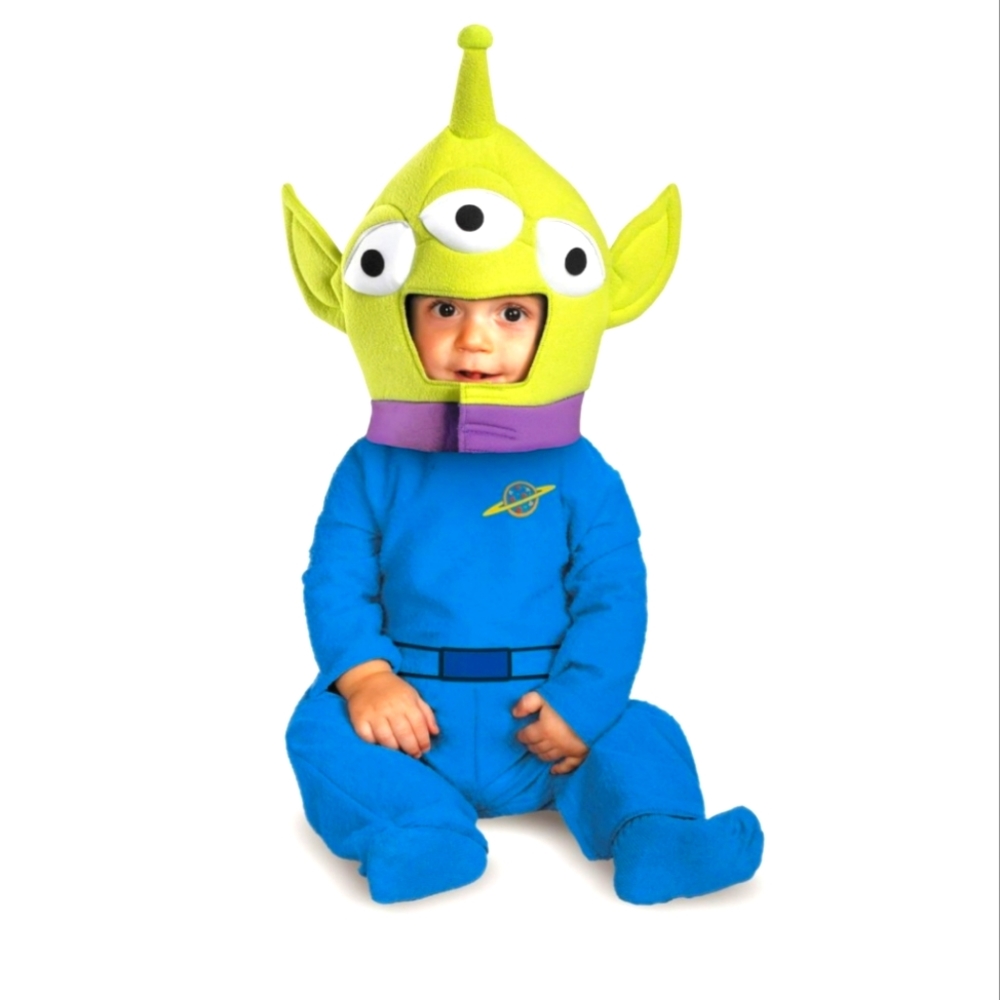 Infant toy story 4 alien costume, 6-12 months, 2 piece set.